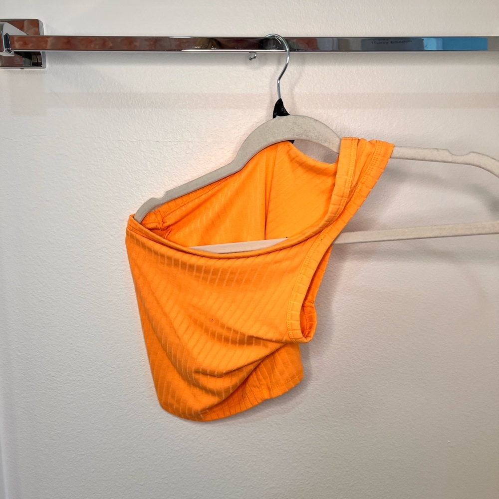 Neon one shoulder